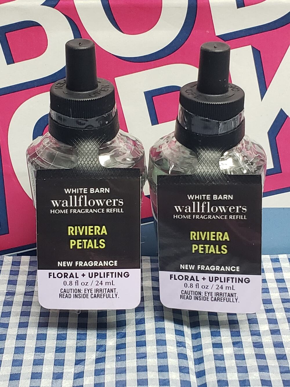 BBW Riviera Petals FLORAL & UPLIFTING Fragrance Wallflower 2 Refills